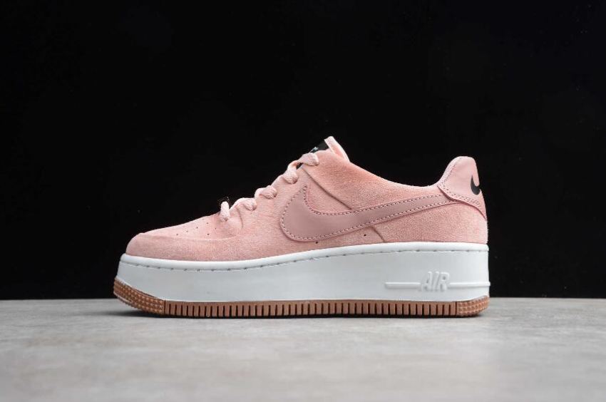 Women's Nike Air Force 1 Sage Low Coral Pink AR5339-603 Running Shoes - Click Image to Close