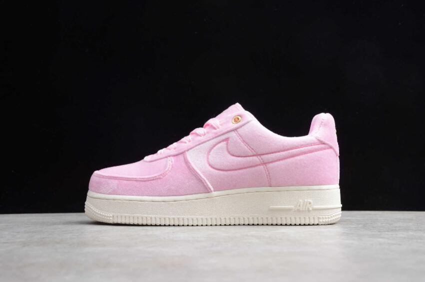 Men's Nike Air Force 1 07 PRM 3 Pink Rise Sail White AT4144-600 Running Shoes - Click Image to Close