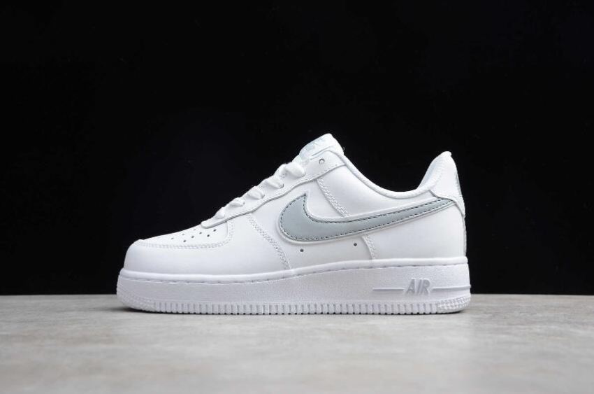 Men's Nike Air Force 1 GS White Wolf Grey AV6252-106 Running Shoes