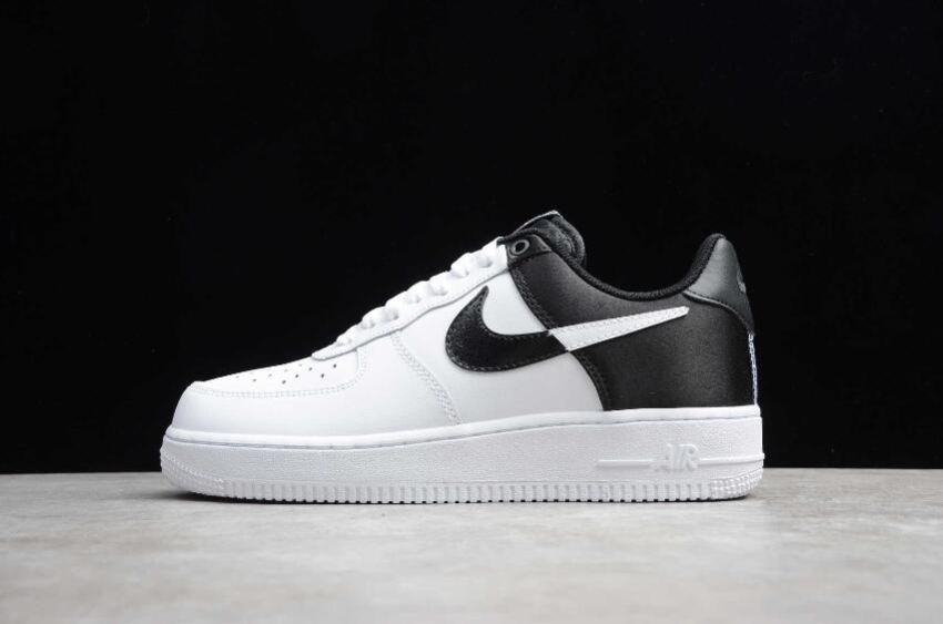 Men's Nike Air Force 1 07 1HO19 White Clover Black BQ4420-100 Running Shoes