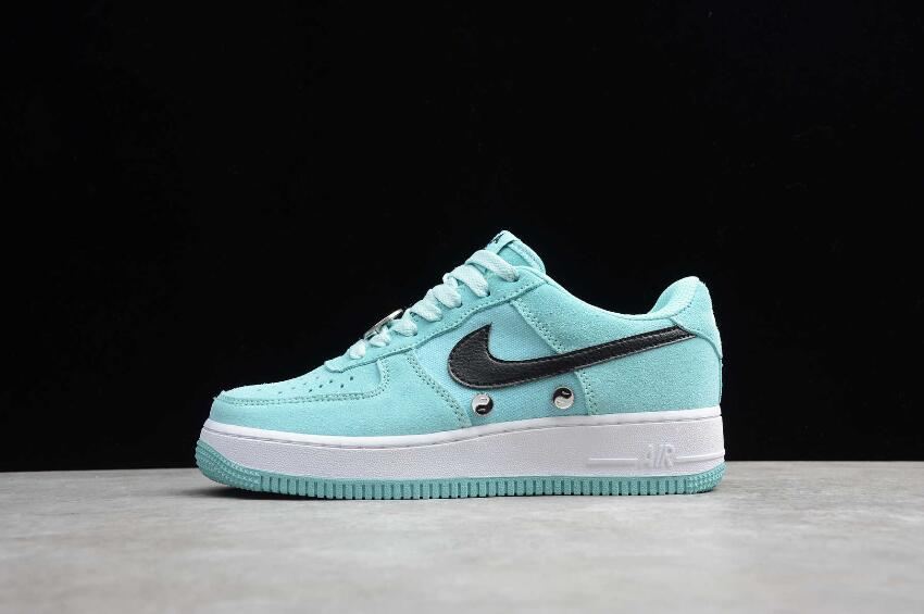 Men's Nike Air Force 1 Low White Mint Green BQ8273-300 Running Shoes