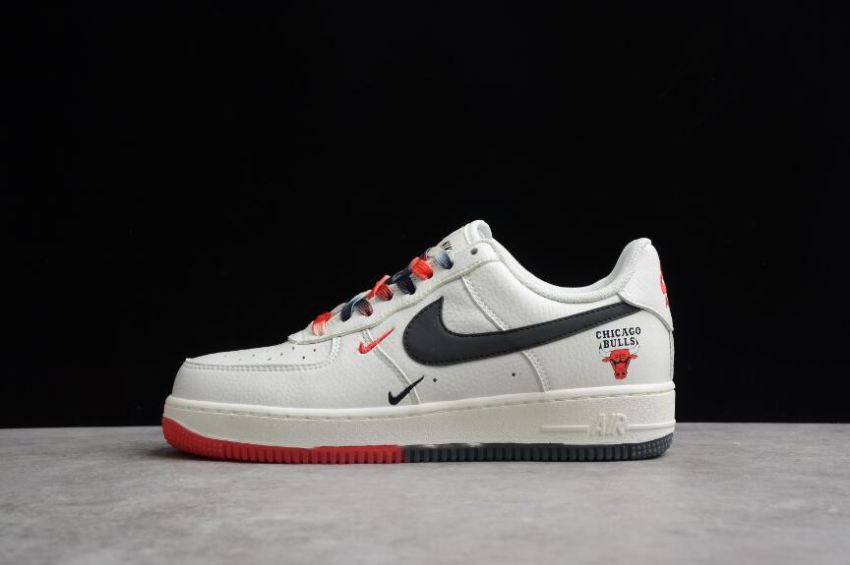 Women's Nike Air Force 1 07 CH2806-306 Beige Black Red Running Shoes