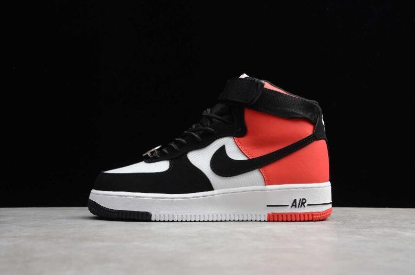 Men's Nike Air Force 1 High 07 Coffee White Black Red CI2306-303 Running Shoes - Click Image to Close