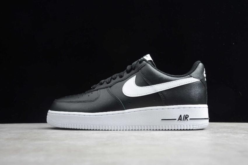 Women's Nike Air Force 1 07 AN20 Black White CJ0952-001 Running Shoes - Click Image to Close