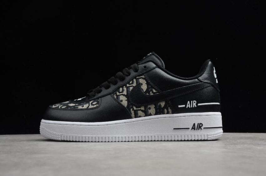 Women's Nike Air Force 1 07 Black White CJ1379-001 Running Shoes