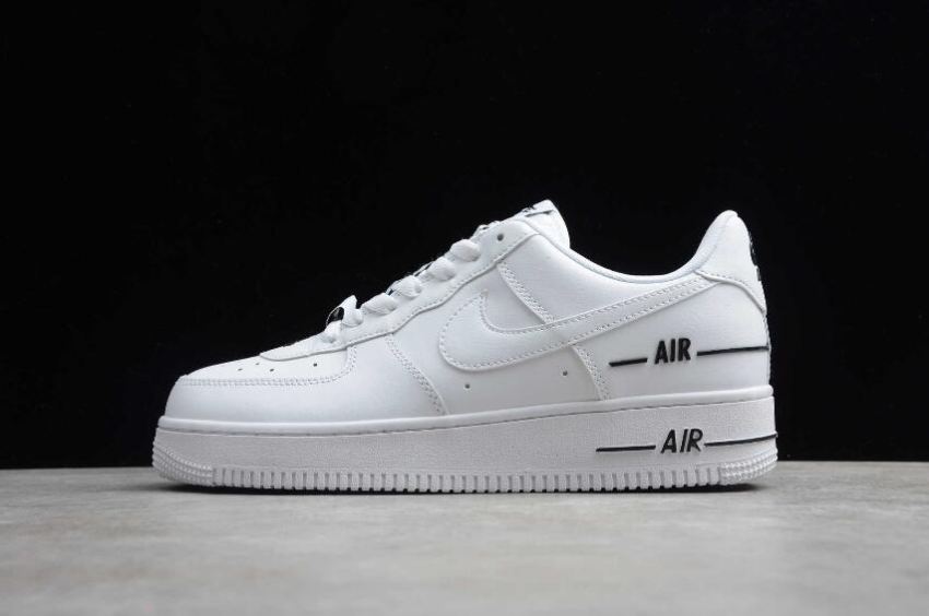 Women's Nike Air Force 1 07 White Black CJ1379-100 Running Shoes - Click Image to Close