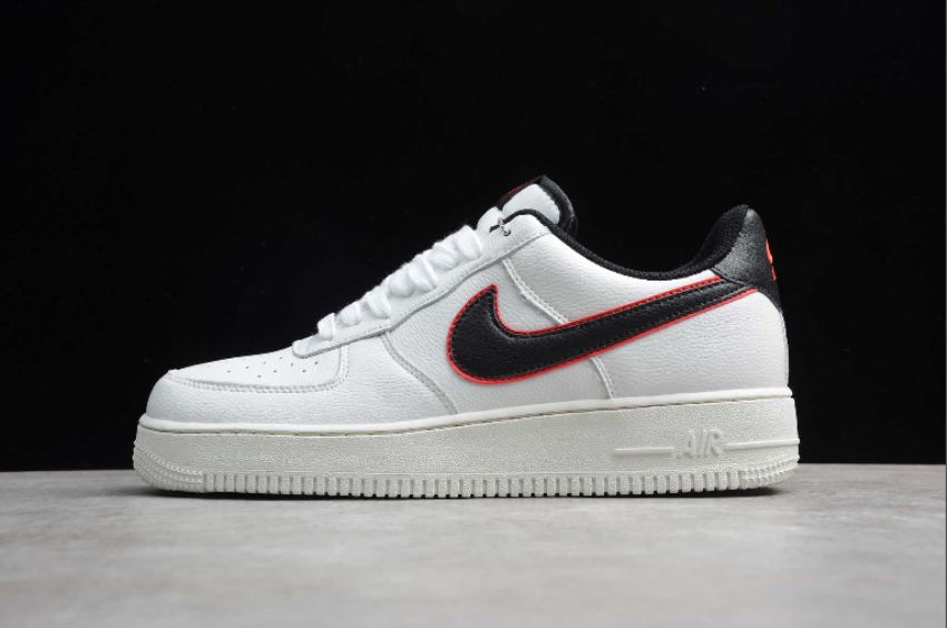 Men's Nike Air Force 1 Mid 07 HH White Black Red CJ6105-101 Running Shoes