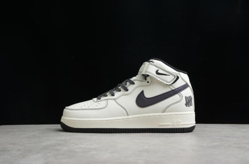 Men's Nike Air Force 1 Mid 07 SU19 CJ6690-100 Beige Black Shoes Running Shoes - Click Image to Close