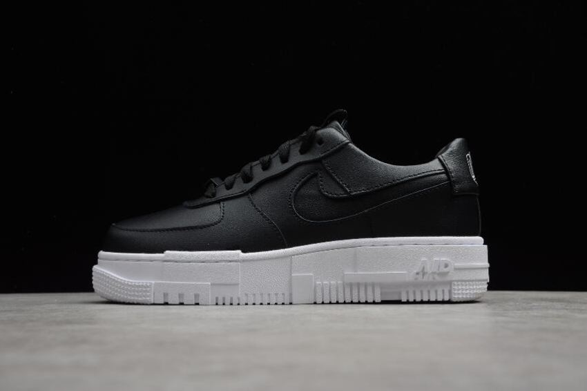 Men's Nike WMNS Air Force 1 Pixel Black White CK6649-001 Running Shoes