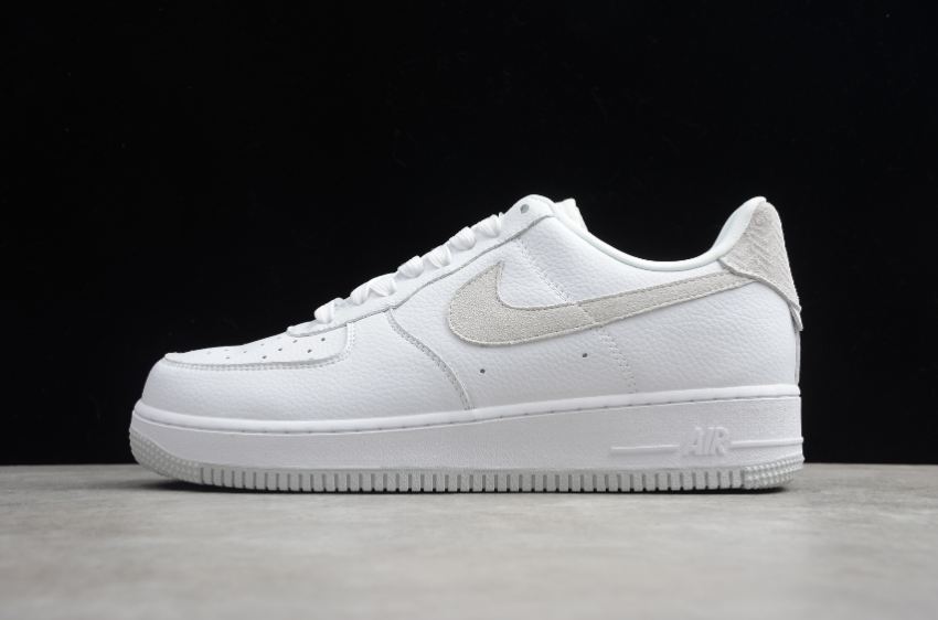 Men's Nike Air Force 1 07 White Grey CN2873-100 Running Shoes - Click Image to Close