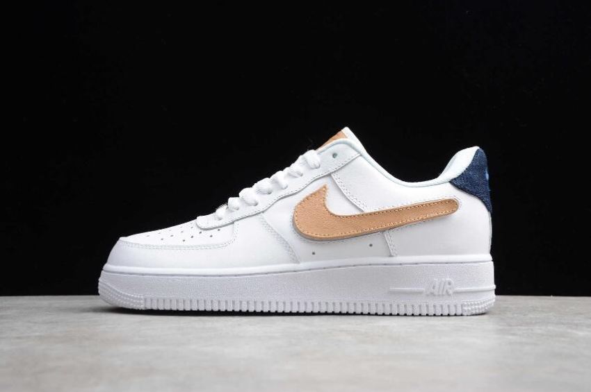 Men's Nike Air Force 1 07 White Obsidian CT2253-100 Running Shoes