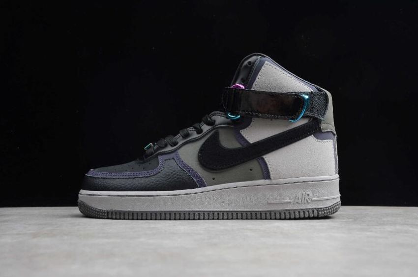 Women's Nike Air Force 1 High Black Grey CT6665-001 Running Shoes - Click Image to Close