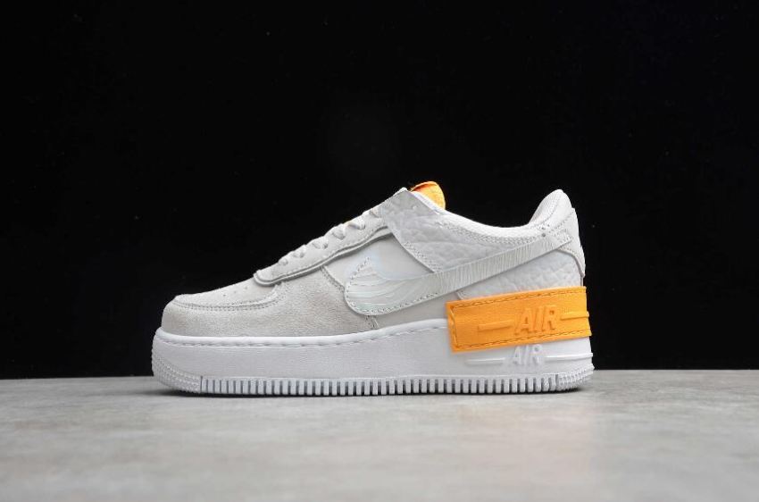 Women's Nike Air Force 1 Shadow Vast Grey CU3446-001 Running Shoes