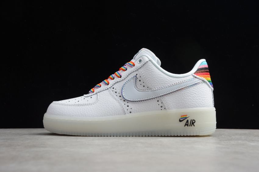 Women's Nike Air Force 1 BeTrue White Multi Color CV0258-100 Running Shoes