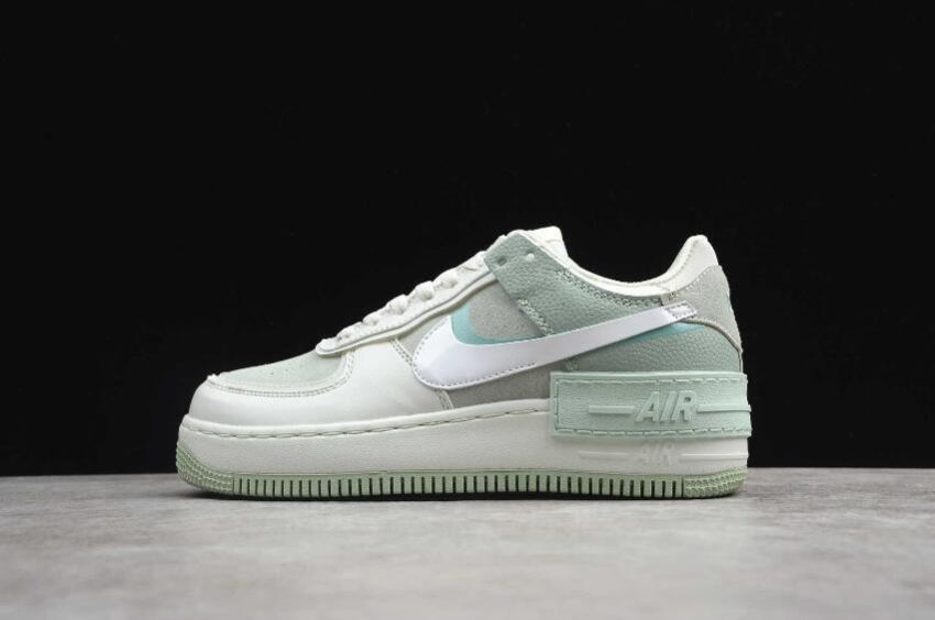 Women's Nike WMNS Air Force 1 Shadow Phantom Light Grey CW2655-001 Running Shoes