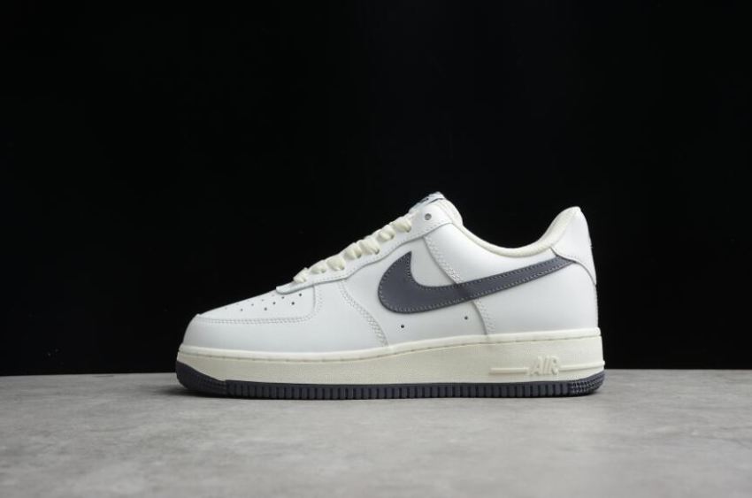 Women's Nike Air Force 1 07 DA0099-109 Beige Coal Ash Shoes Running Shoes