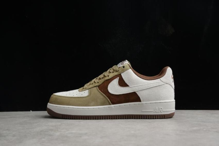 Men's Nike Air Force 1 Low DB2260-199 Beige Brown Green Shoes Running Shoes