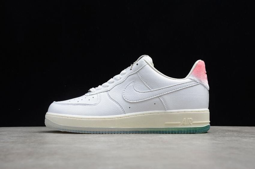 Women's Nike Air Force 1 07 PRM GOTEM White Sail Racer Pink DC3287-111 Running Shoes