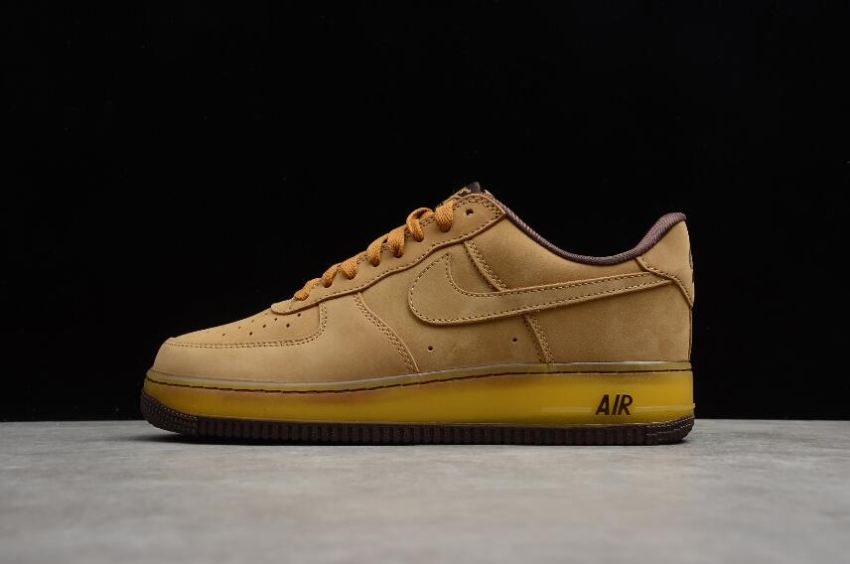 Women's Nike Air Force 1 Low Retro SP Wheat Dark Mocha DC7504-700 Running Shoes