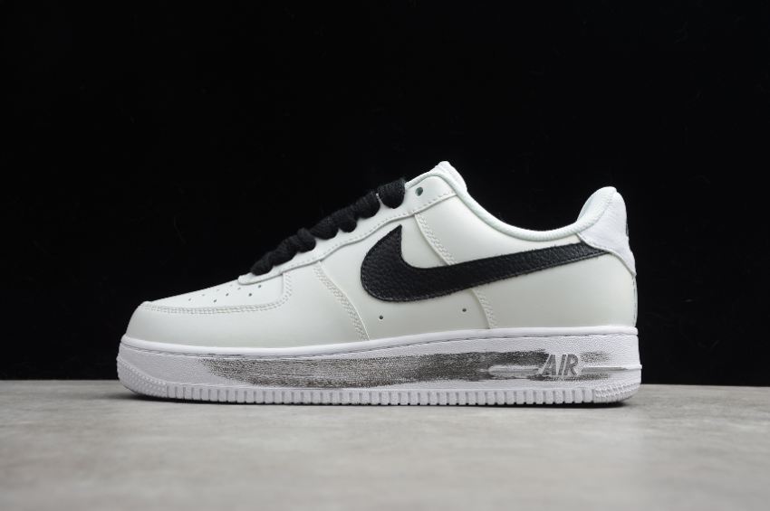 Men's Nike Air Force 1 07 x ParaNoise White Black DD3223-100 Running Shoes - Click Image to Close