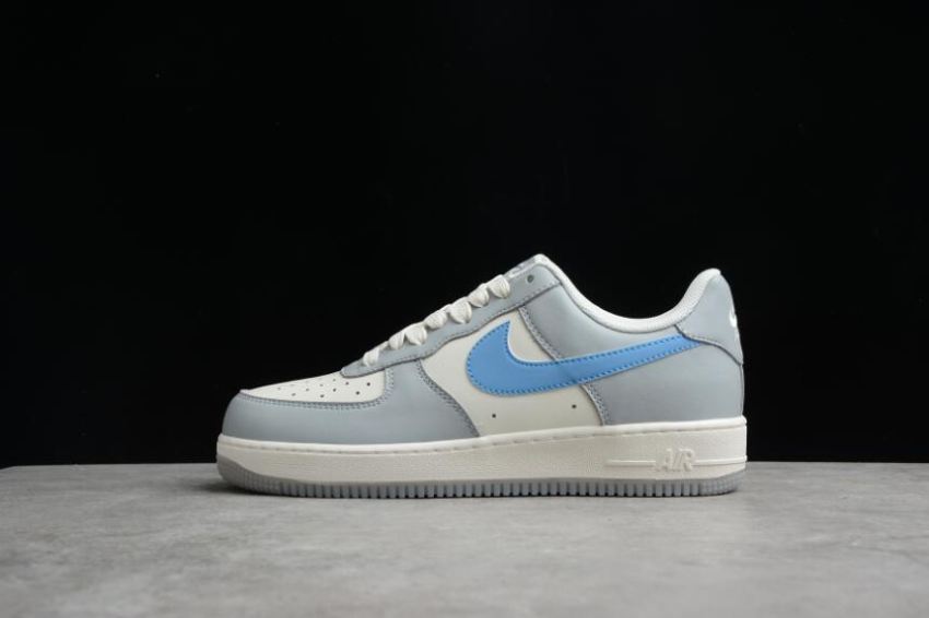 Men's Nike Air Force 1 Low DH2296-668 Beige Grey Blue Shoes Running Shoes - Click Image to Close