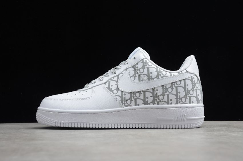 Men's Nike Air Force 1 07 White Grey DN8608-002 Running Shoes