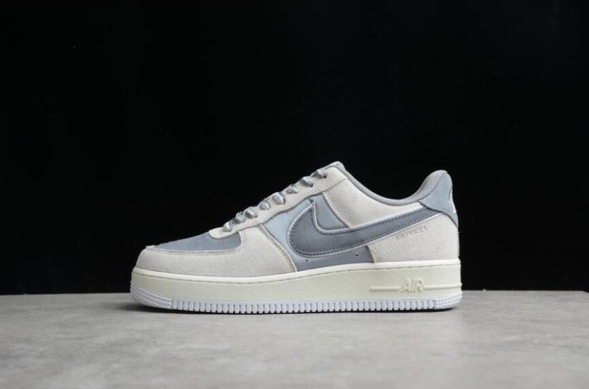 Men's Nike Air Force 1 07 WB DQ5079-001 Yuanzu Grey Shoes Running Shoes