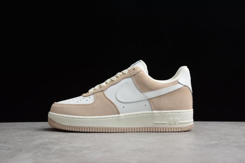 Women's Nike Air Force 1 07 LZ6699-522 Beige Khaki Shoes Running Shoes - Click Image to Close