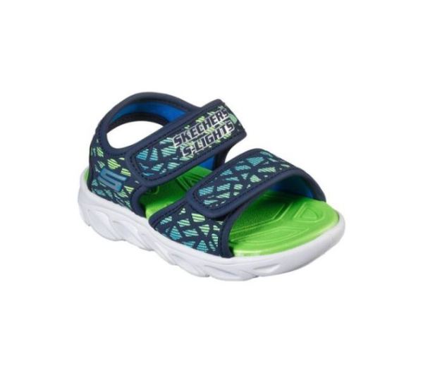 Skechers Boys' S Lights: Hypno-Splash - Sun Sonic