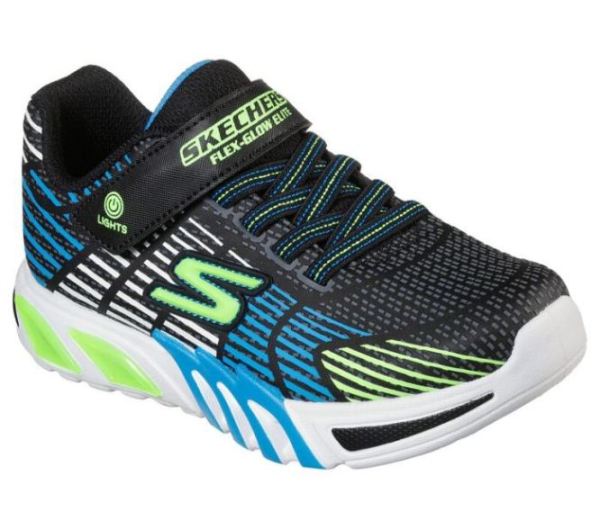 Skechers Boys' S Lights: Flex-Glow Elite - Click Image to Close