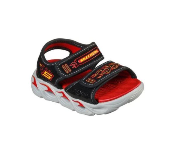 Skechers Boys' S Lights: Thermo Splash - Heat-Flo - Click Image to Close