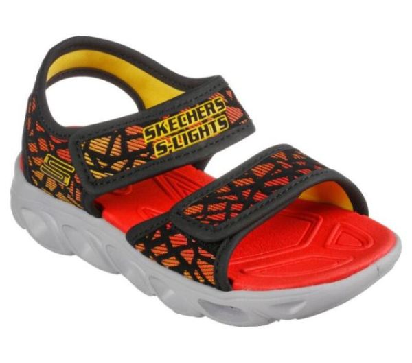 Skechers Boys' S Lights: Hypno-Splash - Sun Sonic