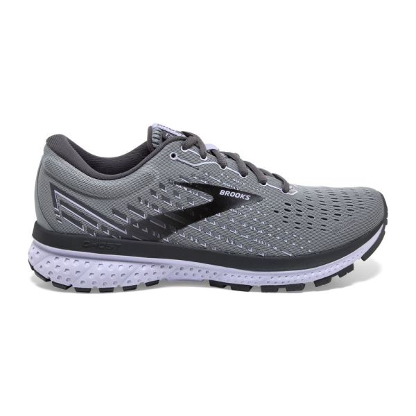 Brooks Ghost 13 Grey/Blackened Pearl/Purple - Click Image to Close