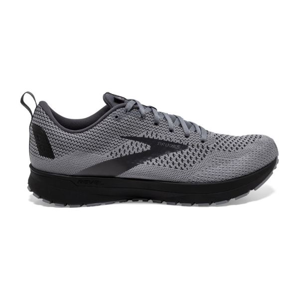 Brooks Revel 4 Grey/Blackened Pearl/Black