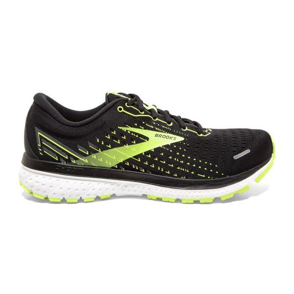 Brooks Ghost 13 Black/Nightlife/White - Click Image to Close