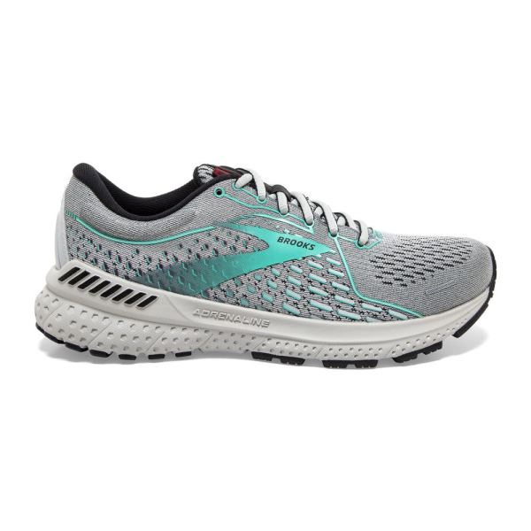 Brooks Adrenaline GTS 21 Jet Stream/Black/Atlantis - Click Image to Close