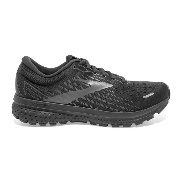 Brooks Ghost 13 Black/Black - Click Image to Close