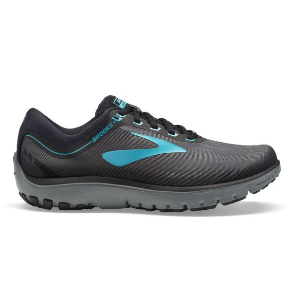 Brooks PureFlow 7 Grey/Black/Green - Click Image to Close