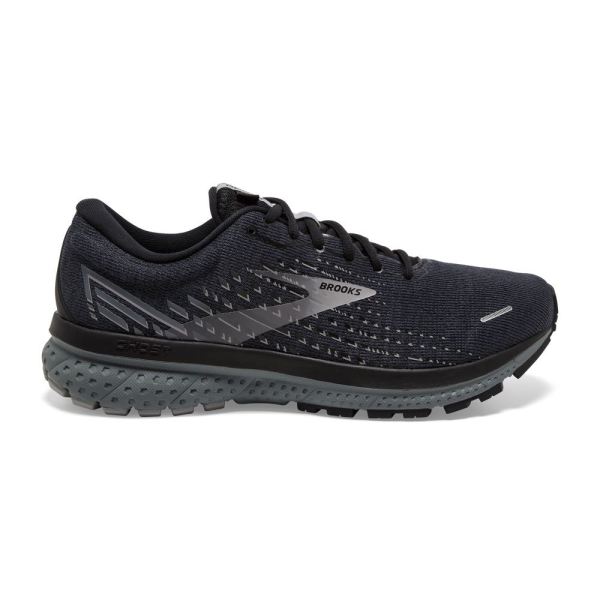 Brooks Ghost 13 Black/Grey/Stormy - Click Image to Close