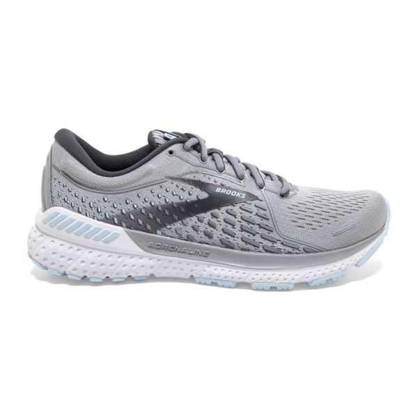 Brooks Adrenaline GTS 21 Oyster/Alloy/Light Blue