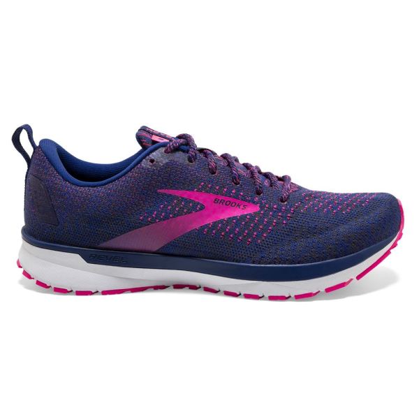 Brooks Revel 4 Blue/Ebony/Pink - Click Image to Close