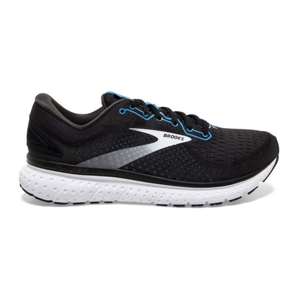 Brooks Glycerin 18 Black/Atomic Blue/White