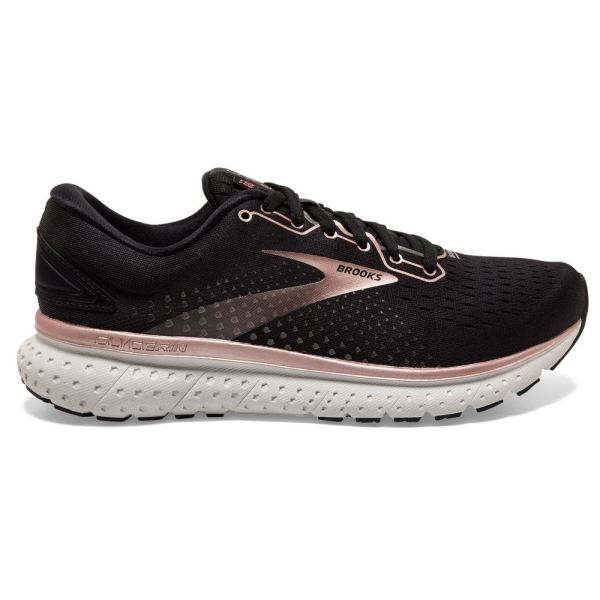 Brooks Glycerin 18 Black/Rose Gold/Grey - Click Image to Close