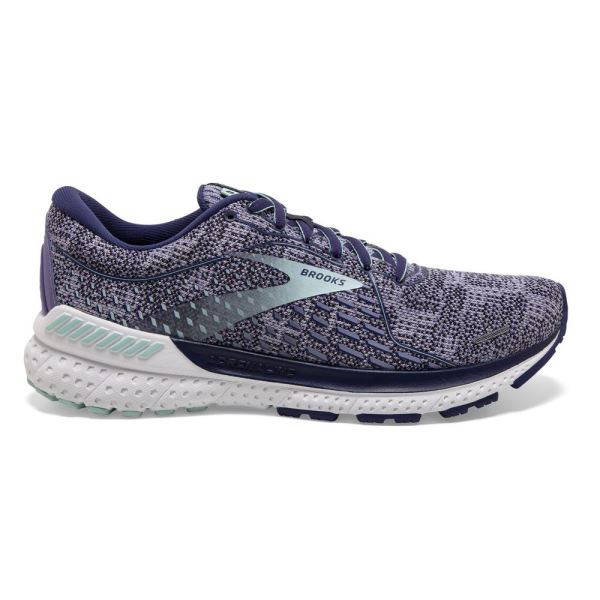 Brooks Adrenaline GTS 21 Lavender/Blue Ribbon/Tint - Click Image to Close