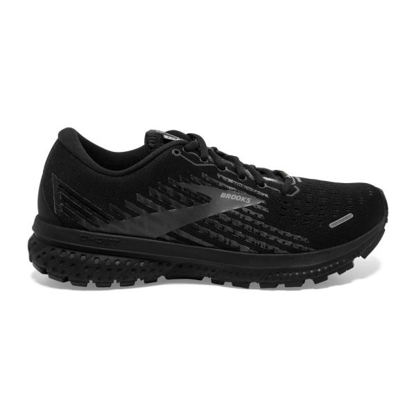 Brooks Ghost 13 GTX Black/Black - Click Image to Close