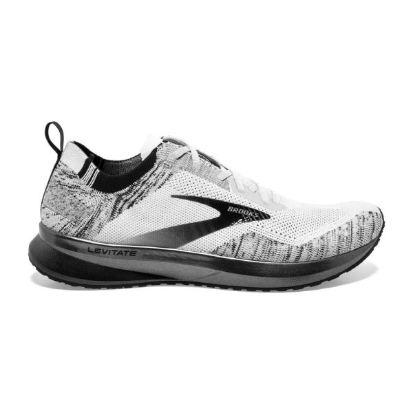 Brooks Levitate 4 White/Black - Click Image to Close