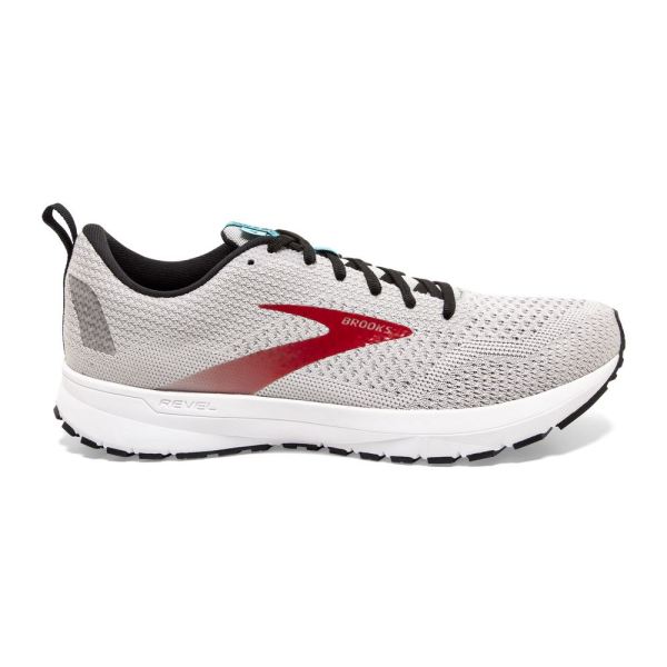 Brooks Revel 4 Grey/Black/Capri