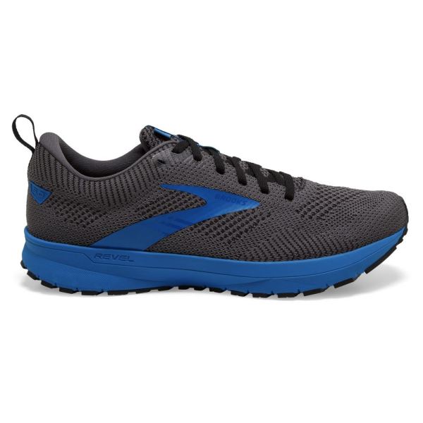 Brooks Revel 5 Black/Grey/Blue - Click Image to Close