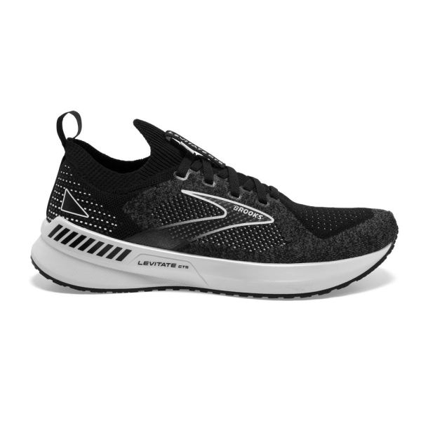 Brooks Levitate StealthFit GTS 5 Black/Grey/White