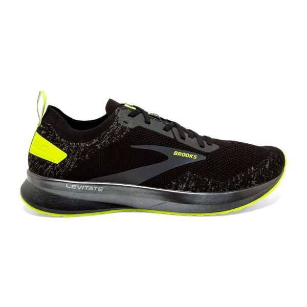 Brooks Levitate 4 Black/Nightlife - Click Image to Close